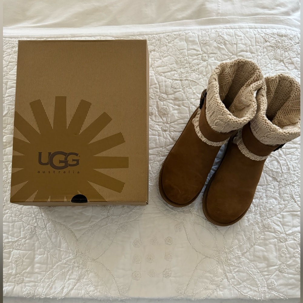UGG Cassidee Knit Boots - Picture 2 of 7
